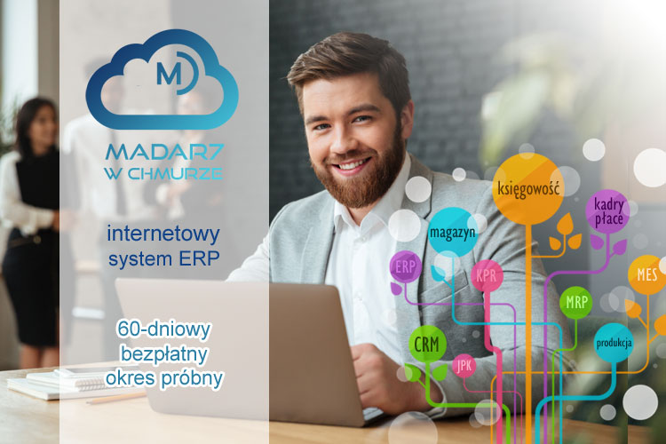 Madar7 w chmurze - internetowy system ERP